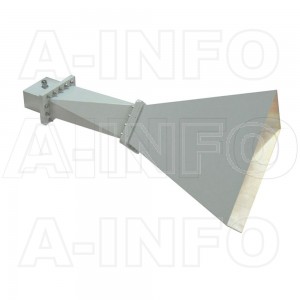 LB-DG-770-15-C-7/16F WR770 Diagonal Horn Antenna 0.96-1.45GHz 15dB Gain 7/16 DIN Female