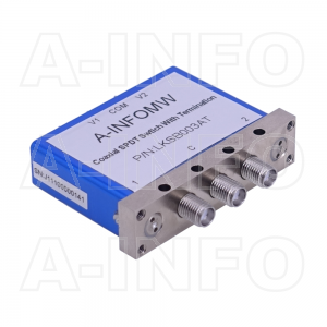 LKSB003AT Coaxial SPDT Switch With Termination DC-3GHz SMA Female