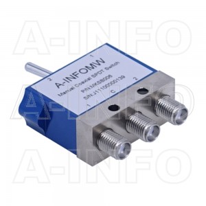 MKSB006 Manual Coaxial SPDT Switch DC-6GHz SMA Female