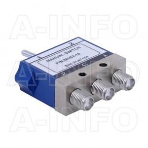 MKSB018 Manual Coaxial SPDT Switch DC-18GHz SMA Female
