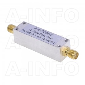 WBLB-T-BP-120-40/3-L LC Band Pass Filter 120MHz SMA Female
